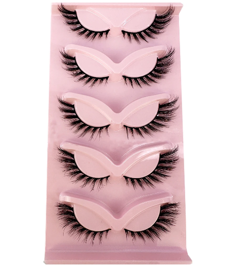 Natáčení řas s kočičím okem a norkem